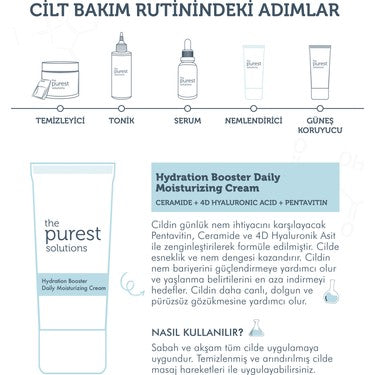 The Purest Solutions 24 Hour Effective Daily Intensive Moisturizing Skin Care Cream 50 ml