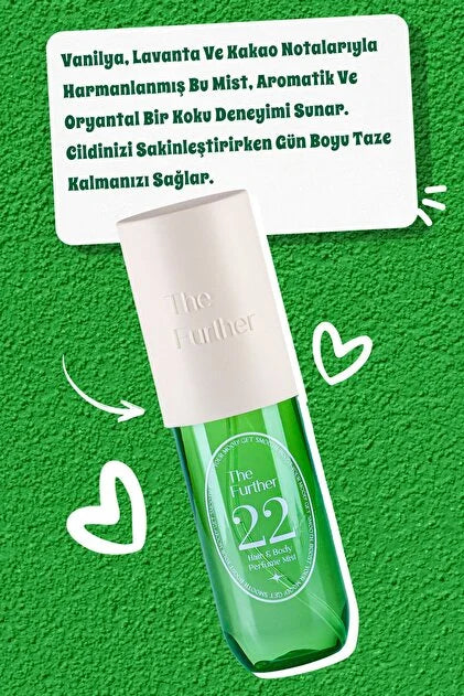 The Further Kadın Vücut Ve Saç Spreyi Body Mist 90ml | Vanilya Ve Lavanta Notaları