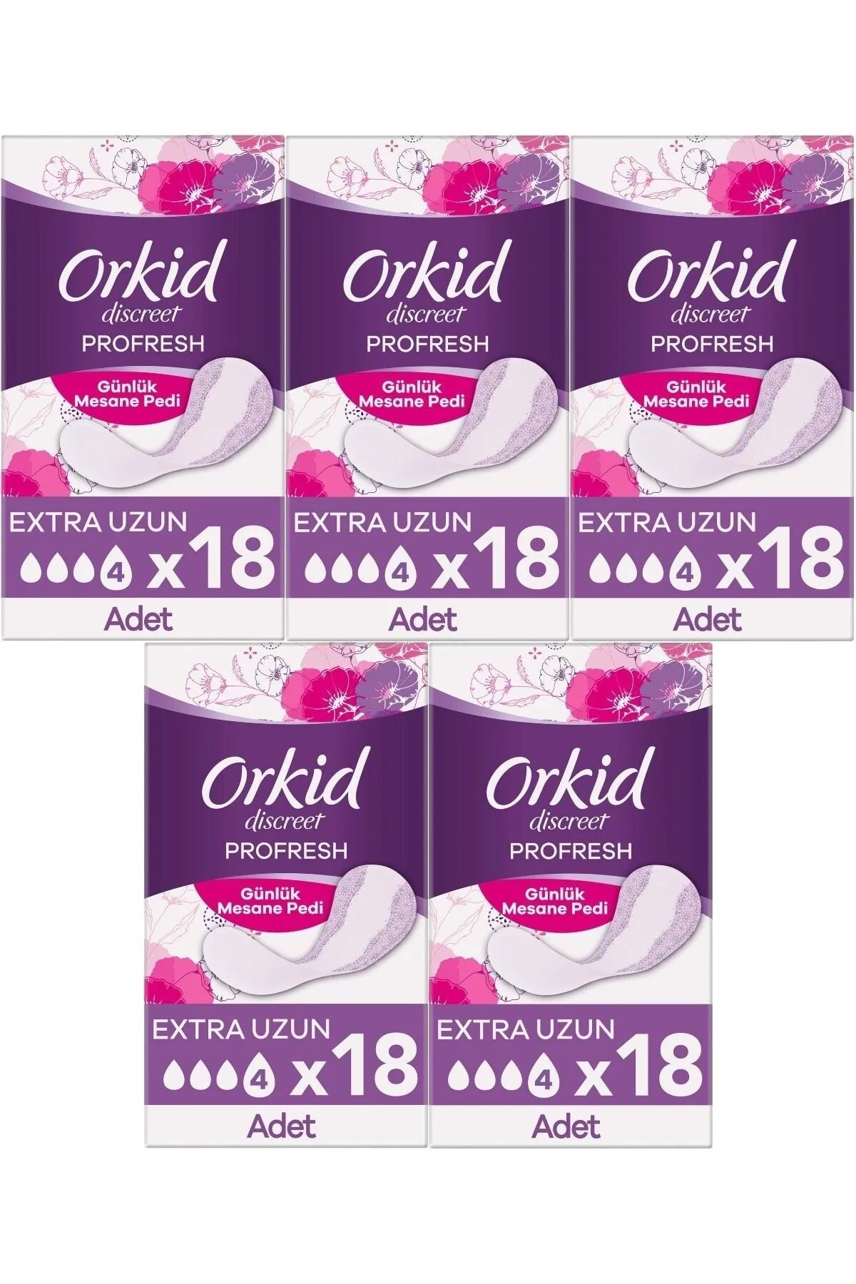 Orkid Mesane Pedi Extra Uzun 90 Adet