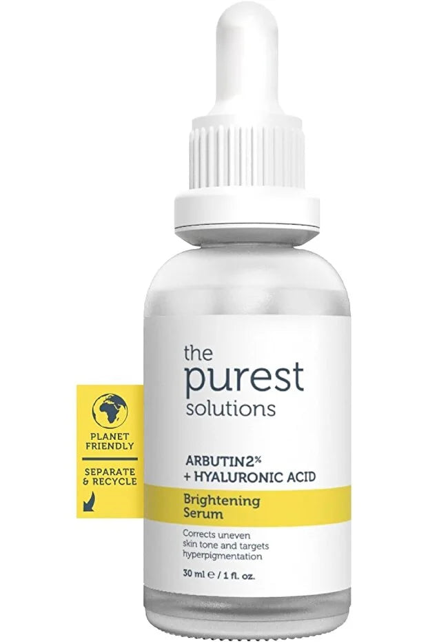 The Purest Solutions Leke Karşıtı Arbutin Cilt Bakım Serumu 30 Ml (arbutin %2 + Hyaluronic Acid)