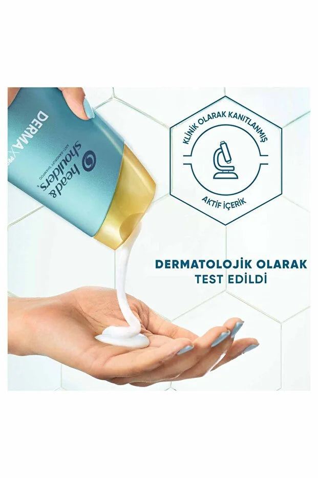Head & Shoulders DermaXPRO Yatıştırıcı Kepek Karşıtı Şampuan Aloe Vera Özü ve Seramid ile 300ml x 3 Adet