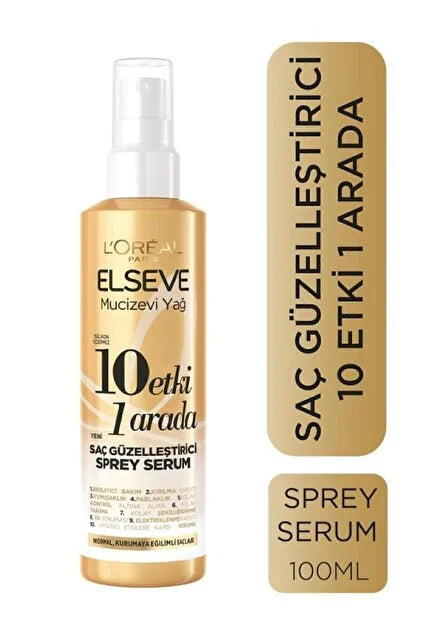 Elseve 10 Etki 1 Arada Saç Güzelleştirici Sprey Serum