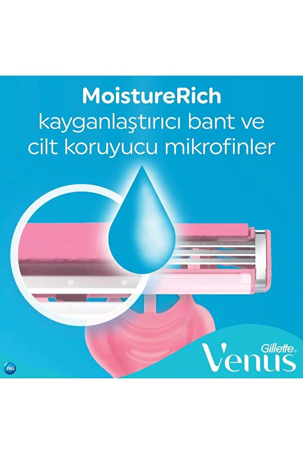 Gillette Simply Venus 3 Basic Kullan At Kadın Tıraş Bıçağı 4 Adet