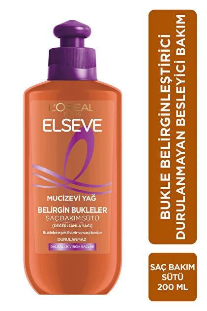 Elseve L'oréal Paris Amla Yağı Bukle Belirginleştirici Saç Bakım Kremi 200 ml